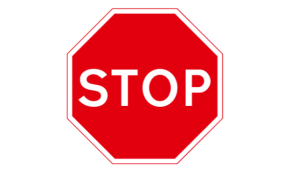 stop sign