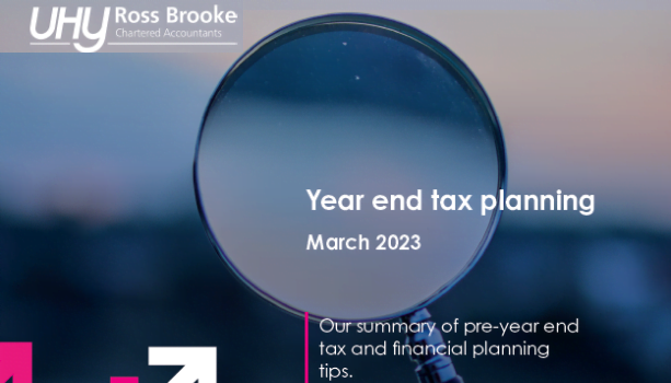 year end tax planning March 2023