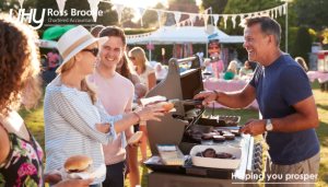 do you pay tax on staff social events?