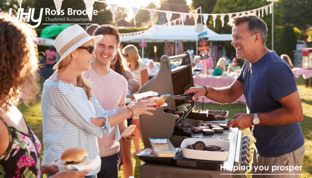 do you pay tax on staff social events?